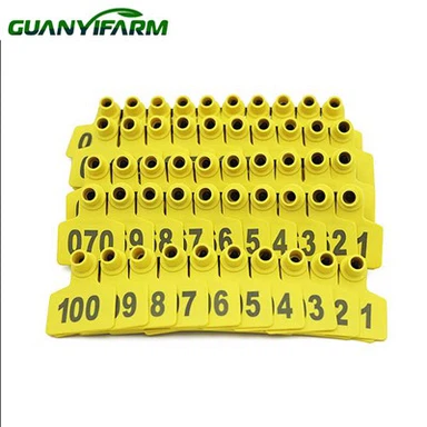 اپنی مرضی کے بھیڑوں کے کان کے ٹیگز